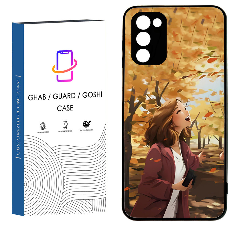 کاور قاب گارد گوشی طرح دخترانه کد 23 - TPU مناسب برای گوشی موبایل سامسونگ Galaxy A02S