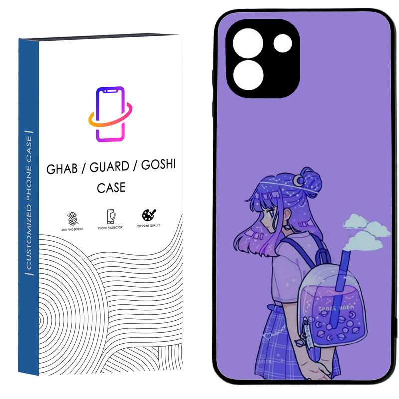 کاور قاب گارد گوشی طرح دخترانه کد 44- TPU مناسب برای گوشی موبایل   سامسونگ Galaxy A03