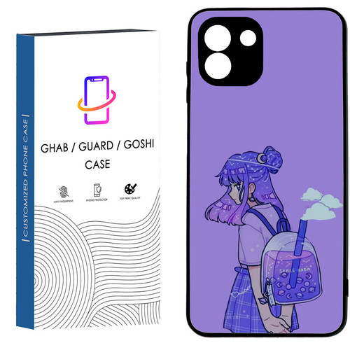کاور قاب گارد گوشی طرح دخترانه کد 44- TPU مناسب برای گوشی موبایل سامسونگ Galaxy A03