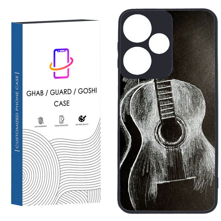کاور قاب گارد گوشی طرح دخترانه کد 124 - TPU مناسب برای گوشی موبایل شیائومی Xiaomi Redmi 13