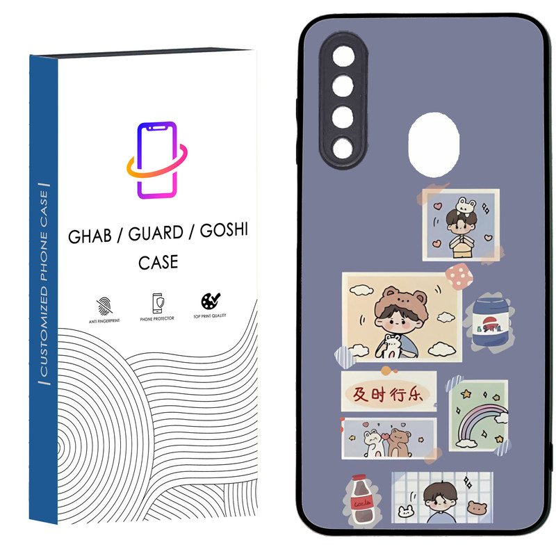کاور قاب گارد گوشی طرح فانتزی کد 48 - TPU مناسب برای گوشی موبایل سامسونگ Galaxy A20S