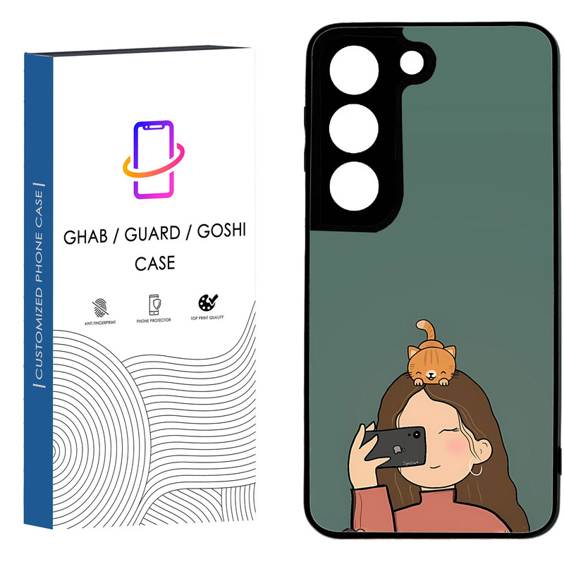 کاور قاب گارد گوشی طرح دخترانه کد 26 - TPU مناسب برای گوشی موبایل سامسونگ Galaxy S21 FE