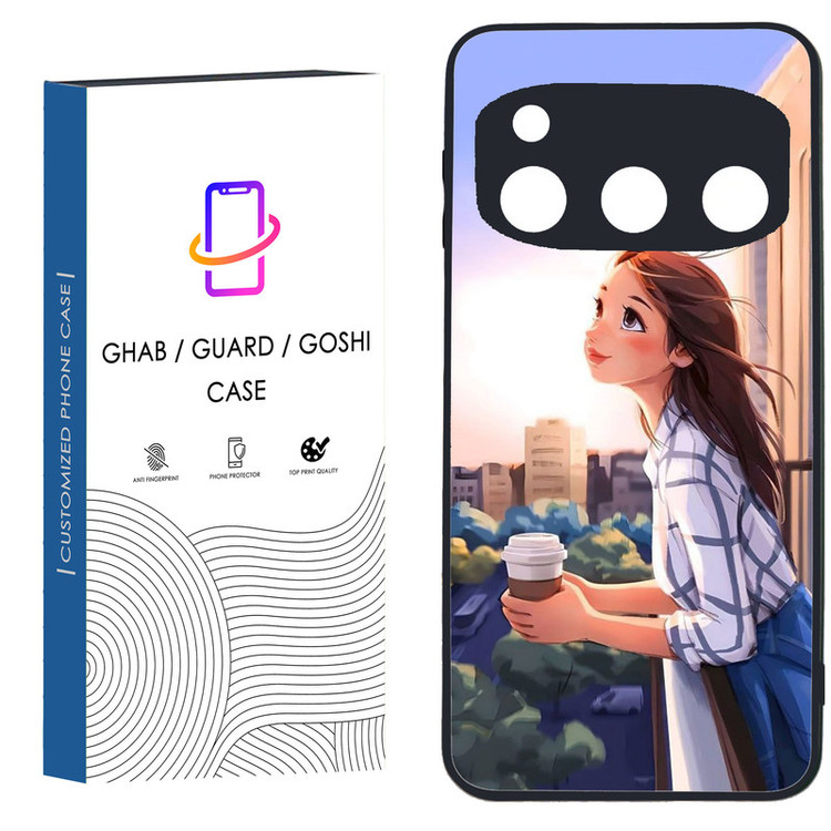 کاور قاب گارد گوشی طرح دخترانه کد 26 - TPU مناسب برای گوشی موبایل داریا Bond 5g