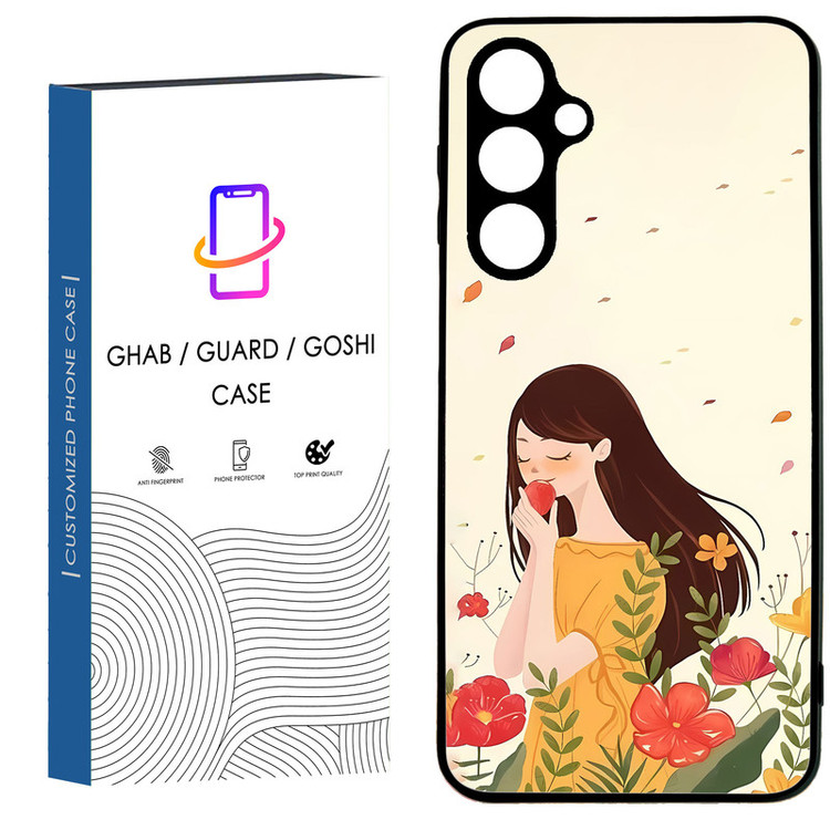 کاور قاب گارد گوشی طرح دخترانه کد 113 - TPU مناسب برای گوشی موبایل سامسونگ Galaxy A34