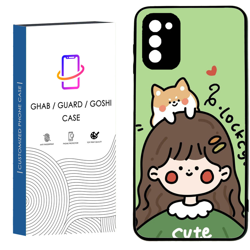 کاور قاب گارد گوشی طرح دخترانه کد 9 - TPU مناسب برای گوشی موبایل سامسونگ Galaxy A03S