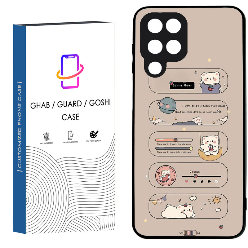 کاور قاب گارد گوشی طرح دخترانه کد 93 - TPU مناسب برای گوشی موبایل سامسونگ Galaxy A22 4G