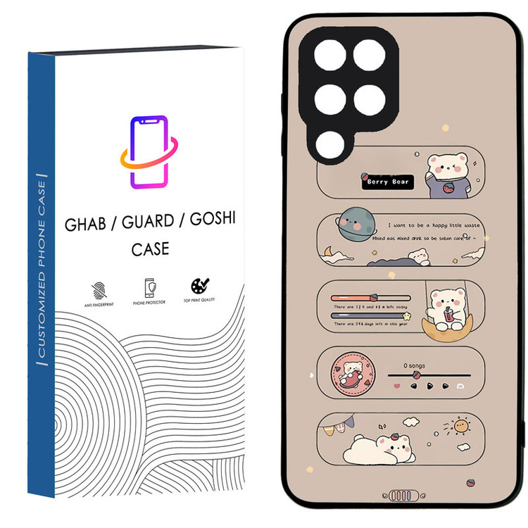 کاور قاب گارد گوشی طرح دخترانه کد 93 - TPU مناسب برای گوشی موبایل سامسونگ Galaxy A22 4G