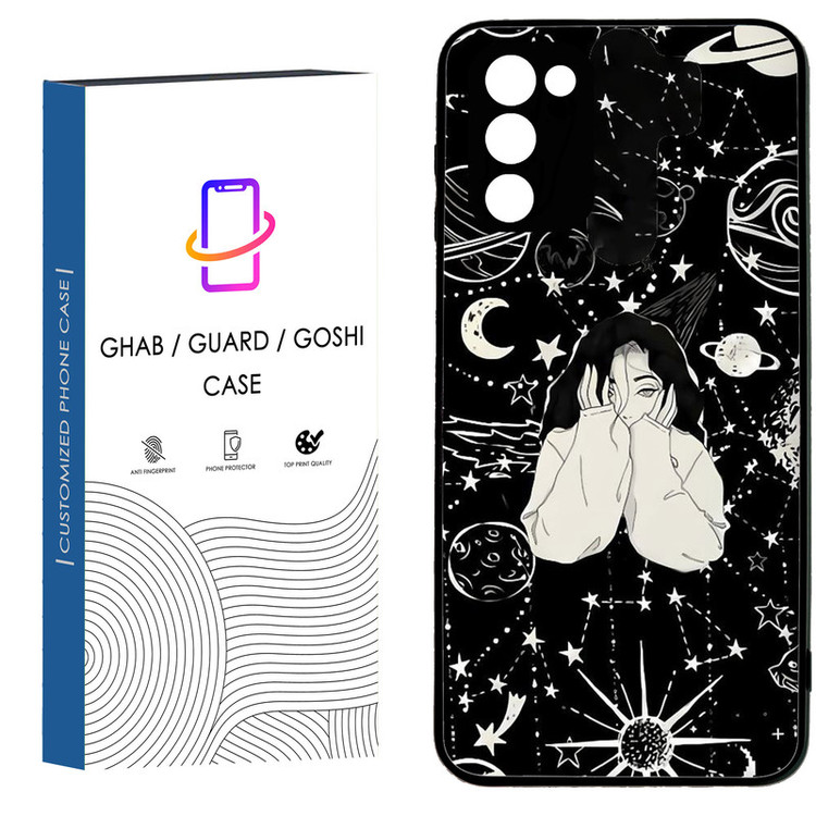 کاور قاب گارد گوشی طرح دخترانه کد 21 - TPU مناسب برای گوشی موبایل سامسونگ Galaxy A02S