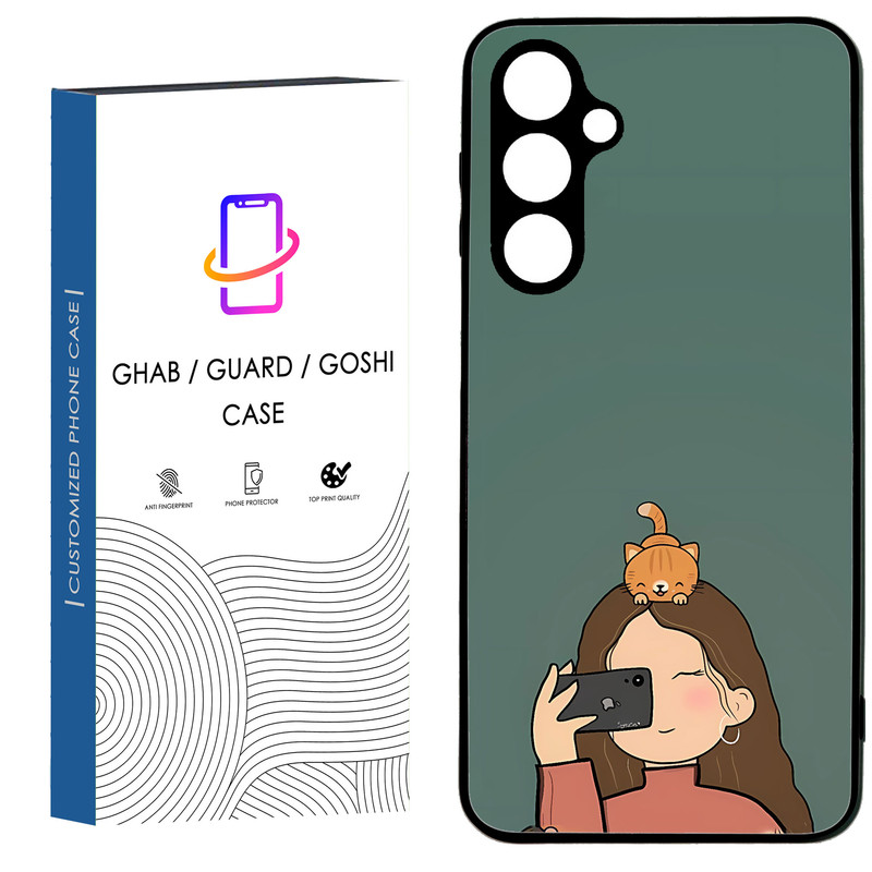 کاور قاب گارد گوشی طرح  دخترانه کد 117 - TPU مناسب برای گوشی موبایل   سامسونگ Galaxy A34