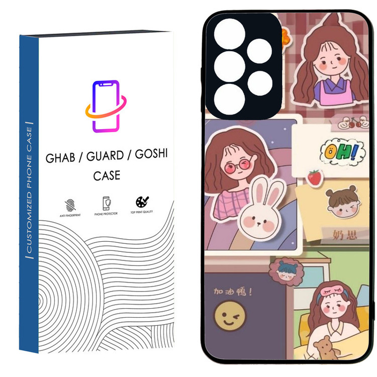 کاور قاب گارد گوشی طرح دخترانه کد 13 - TPU مناسب برای گوشی موبایل سامسونگ Galaxy A33 / A33 5G