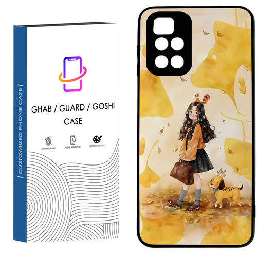 کاور قاب گارد گوشی طرح دخترانه کد 53 - TPU مناسب برای گوشی موبایل شیائومی Redmi Redmi 10 4G