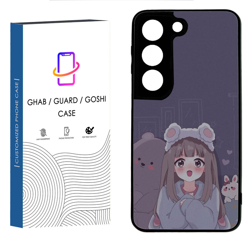 کاور قاب گارد گوشی طرح دخترانه کد 17- TPU مناسب برای گوشی موبایل سامسونگ Galaxy S21 FE