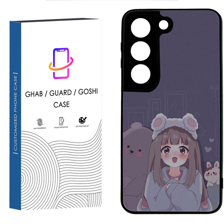 کاور قاب گارد گوشی طرح دخترانه کد 17- TPU مناسب برای گوشی موبایل سامسونگ Galaxy S21 FE