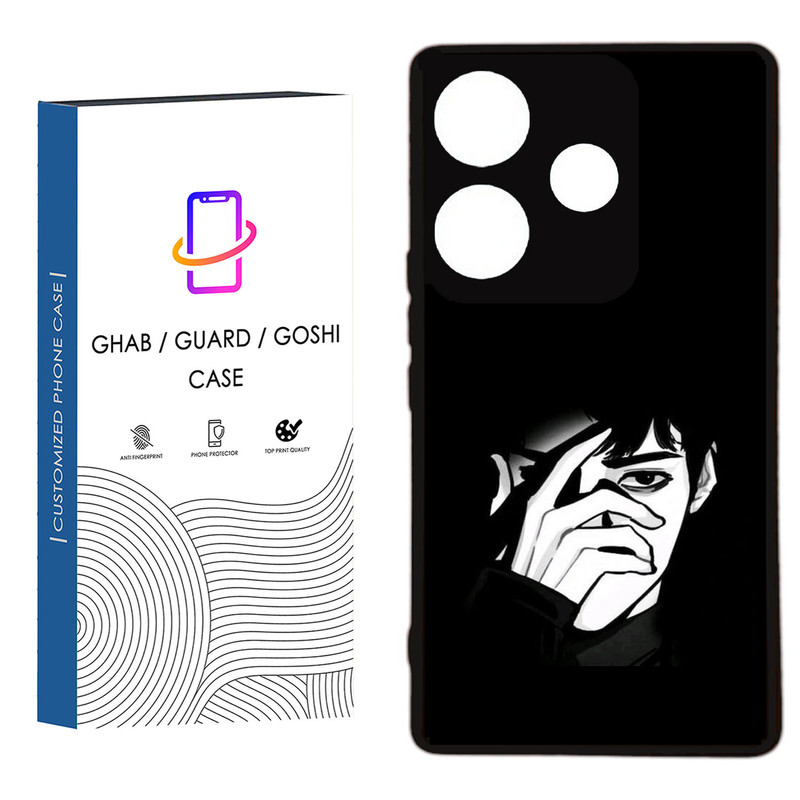 کاور قاب گارد گوشی طرح پسرانه کد 67 - TPU مناسب برای گوشی موبایل  شیائومی  Redmi 13
