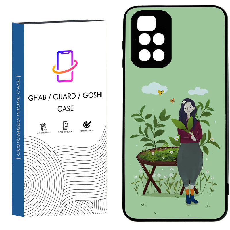 کاور قاب گارد گوشی طرح دخترانه کد 11  - TPU مناسب برای گوشی موبایل شیائومی Redmi Redmi 10 4G