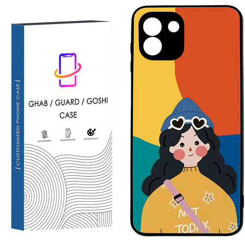 کاور قاب گارد گوشی طرح دخترانه کد 18- TPU مناسب برای گوشی موبایل سامسونگ Galaxy A03