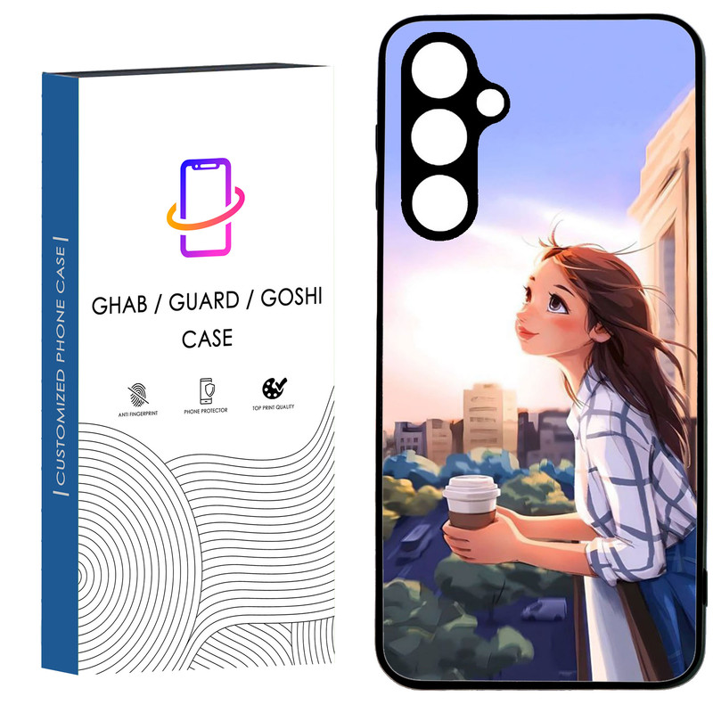 کاور قاب گارد گوشی طرح  دخترانه کد 32 - TPU مناسب برای گوشی موبایل   سامسونگ Galaxy A34