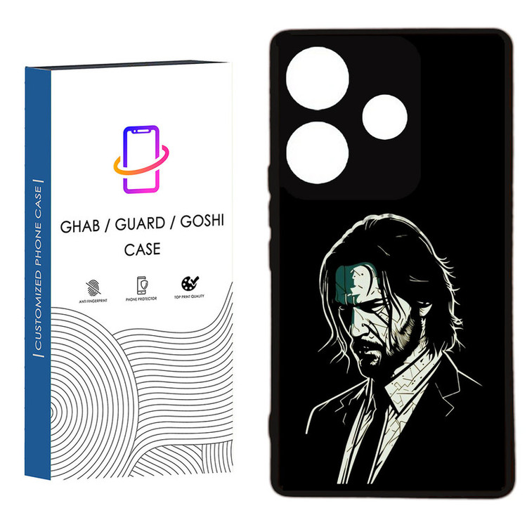کاور قاب گارد گوشی طرح پسرانه کد 5 - TPU مناسب برای گوشی موبایل شیائومی Redmi 13