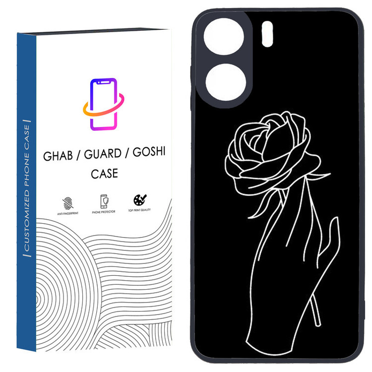 کاور قاب گارد گوشی طرح دخترانه کد 81 - TPU مناسب برای گوشی موبایل شیائومی Redmi 13C / Poco C65