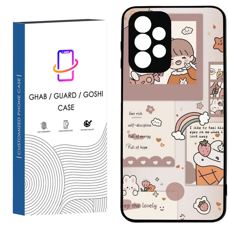 کاور قاب گارد گوشی طرح دخترانه کد 76- TPU مناسب برای گوشی موبایل سامسونگ Galaxy A53