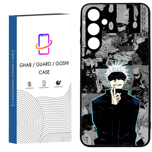 کاور قاب گارد گوشی طرح پسرانه کد 96 - TPU مناسب برای گوشی موبایل سامسونگ Galaxy A34
