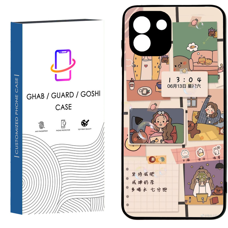 کاور قاب گارد گوشی طرح دخترانه کد 02- TPU مناسب برای گوشی موبایل   سامسونگ Galaxy A03