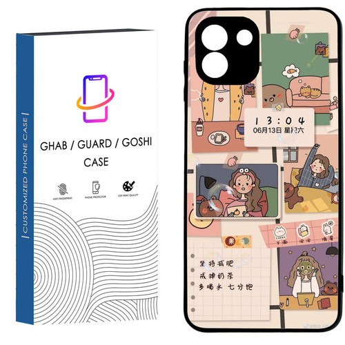 کاور قاب گارد گوشی طرح دخترانه کد 02- TPU مناسب برای گوشی موبایل سامسونگ Galaxy A03