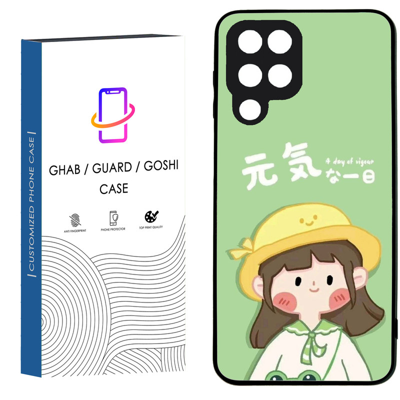 کاور قاب گارد گوشی طرح دخترانه کد 64 - TPU مناسب برای گوشی موبایل سامسونگ Galaxy A22 4G