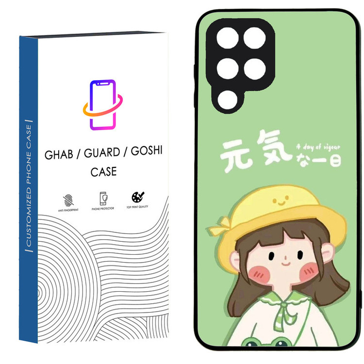 کاور قاب گارد گوشی طرح دخترانه کد 64 - TPU مناسب برای گوشی موبایل سامسونگ Galaxy A22 4G