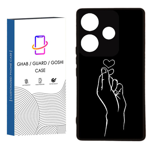 کاور قاب گارد گوشی طرح دخترانه کد 65 - TPU مناسب برای گوشی موبایل شیائومی Redmi 13