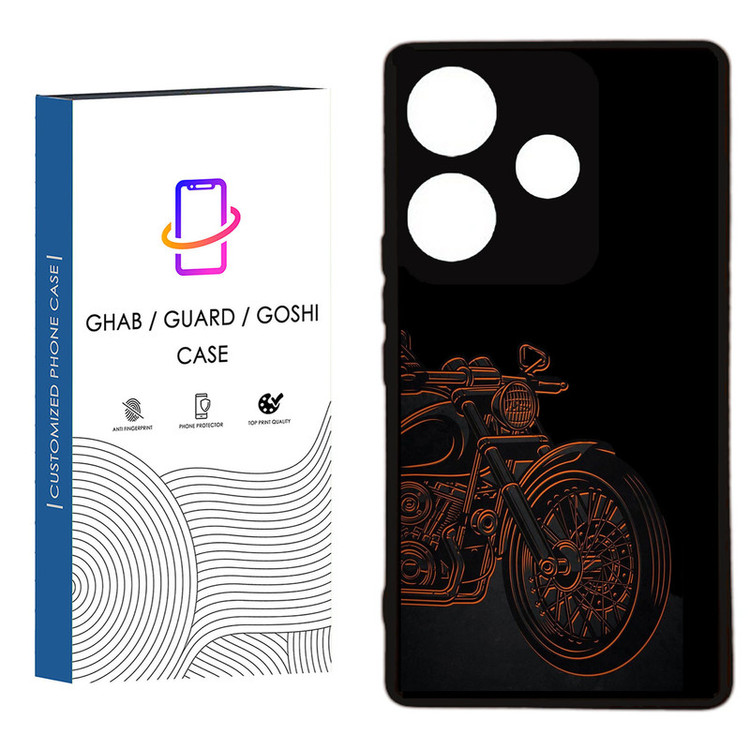 کاور قاب گارد گوشی طرح پسرانه کد 15 - TPU مناسب برای گوشی موبایل شیائومی Redmi 13
