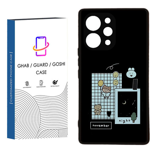 کاور قاب گارد گوشی طرح دخترانه کد 29 - TPU مناسب برای گوشی موبایل شیائومی Redmi 12