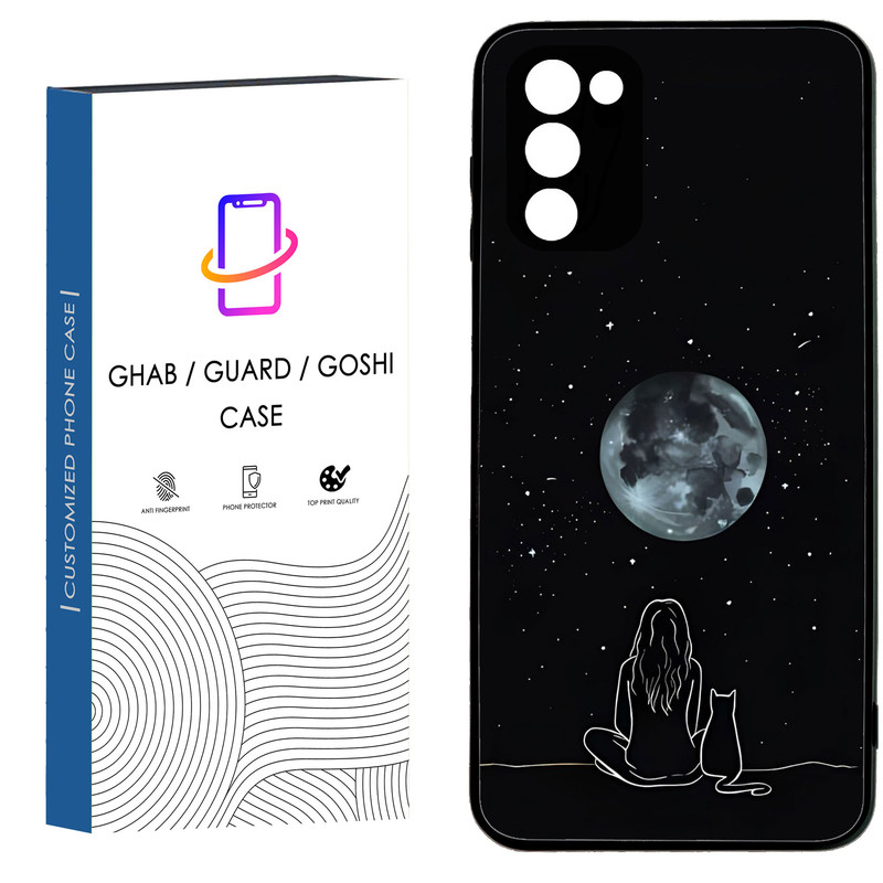 کاور قاب گارد گوشی طرح دخترانه کد 73 - TPU مناسب برای گوشی موبایل سامسونگ Galaxy A02S