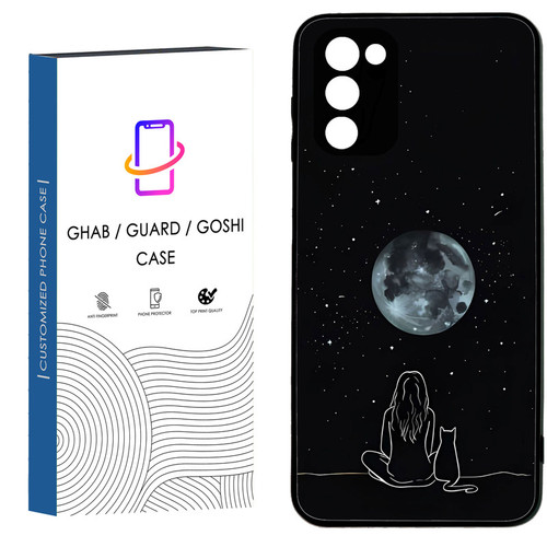 کاور قاب گارد گوشی طرح دخترانه کد 73 - TPU مناسب برای گوشی موبایل سامسونگ Galaxy A02S
