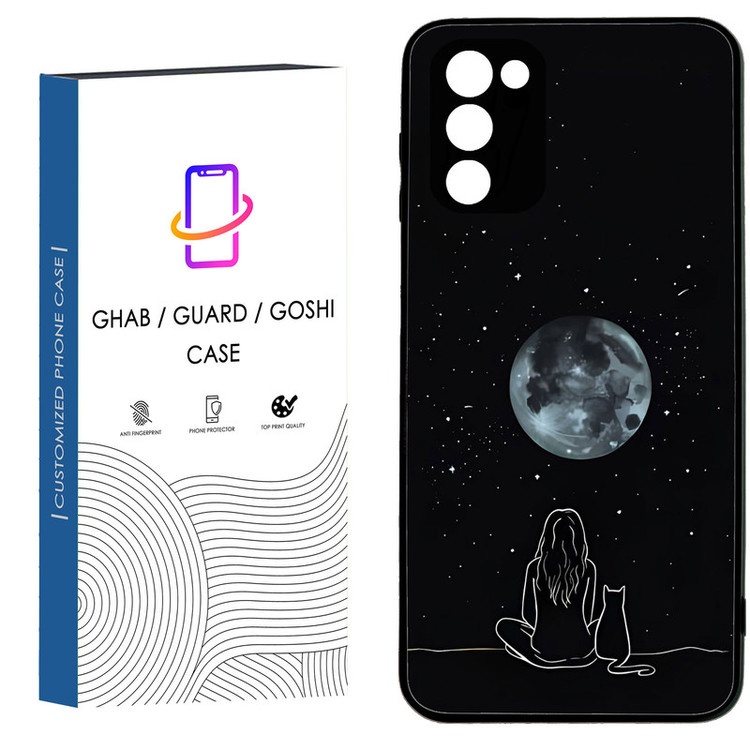 کاور قاب گارد گوشی طرح دخترانه کد 73 - TPU مناسب برای گوشی موبایل سامسونگ Galaxy A02S