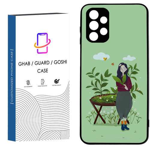 کاور قاب گارد گوشی طرح دخترانه کد 26 - TPU مناسب برای گوشی موبایل سامسونگ Galaxy A32 4G