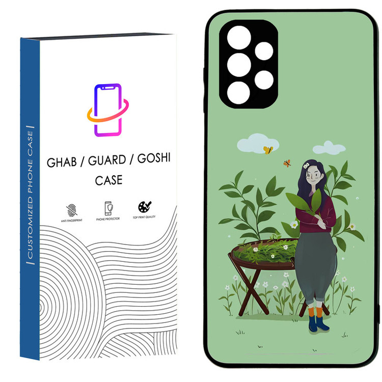 کاور قاب گارد گوشی طرح دخترانه کد 26 - TPU مناسب برای گوشی موبایل سامسونگ Galaxy A32 4G
