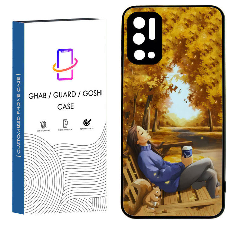 کاور قاب گارد گوشی طرح دخترانه کد 63 - TPU مناسب برای گوشی موبایل شیائومی Redmi Note 10 5G