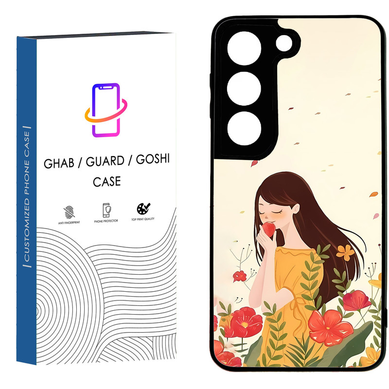 کاور قاب گارد گوشی طرح دخترانه کد 22 - TPU مناسب برای گوشی موبایل سامسونگ Galaxy S21 FE