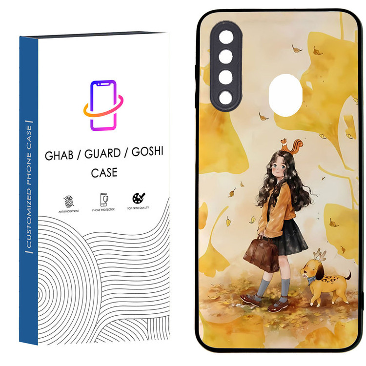 کاور قاب گارد گوشی طرح دخترانه کد 53 - TPU مناسب برای گوشی موبایل سامسونگ Galaxy A20S