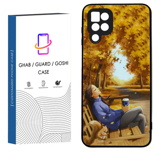 کاور قاب گارد گوشی طرح دخترانه کد 38 - TPU مناسب برای گوشی موبایل سامسونگ Galaxy A12
