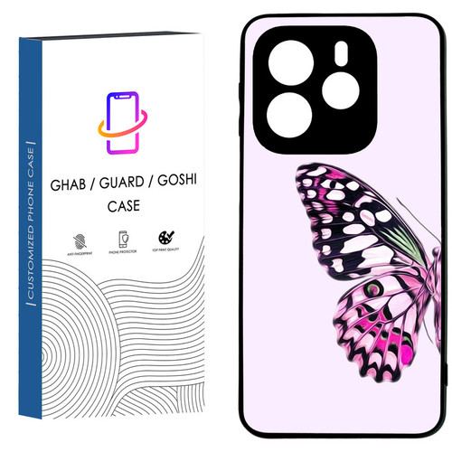 کاور قاب گارد گوشی طرح دخترانه کد 98 - TPU مناسب برای گوشی موبایل شیائومی Redmi Note 14 4G