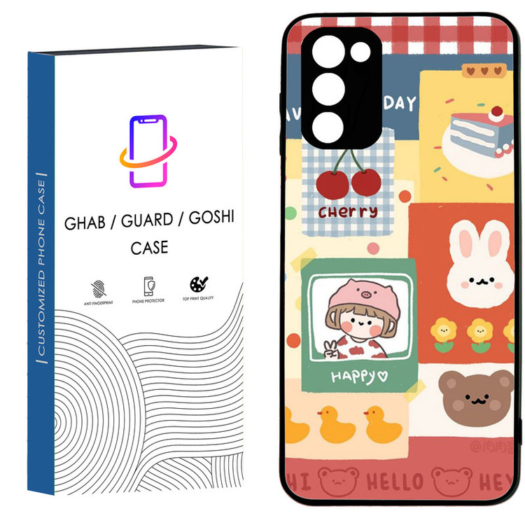 کاور قاب گارد گوشی طرح دخترانه کد 85 - TPU مناسب برای گوشی موبایل سامسونگ Galaxy A02S