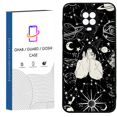 کاور قاب گارد گوشی طرح دخترانه کد 51 - TPU مناسب برای گوشی موبایل شیائومی Redmi Note 9s / Note 9 pro