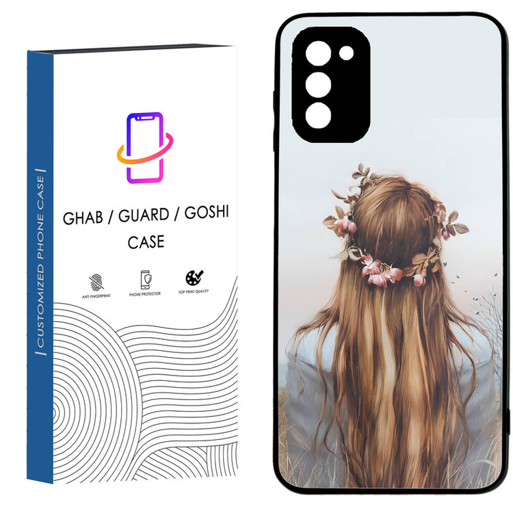 کاور قاب گارد گوشی طرح دخترانه کد 40 - TPU مناسب برای گوشی موبایل سامسونگ Galaxy A03S