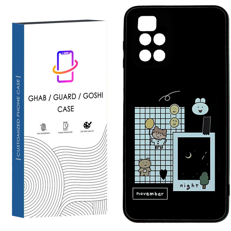 کاور قاب گارد گوشی طرح دخترانه کد 41  - TPU مناسب برای گوشی موبایل شیائومی Redmi Redmi 10 4G