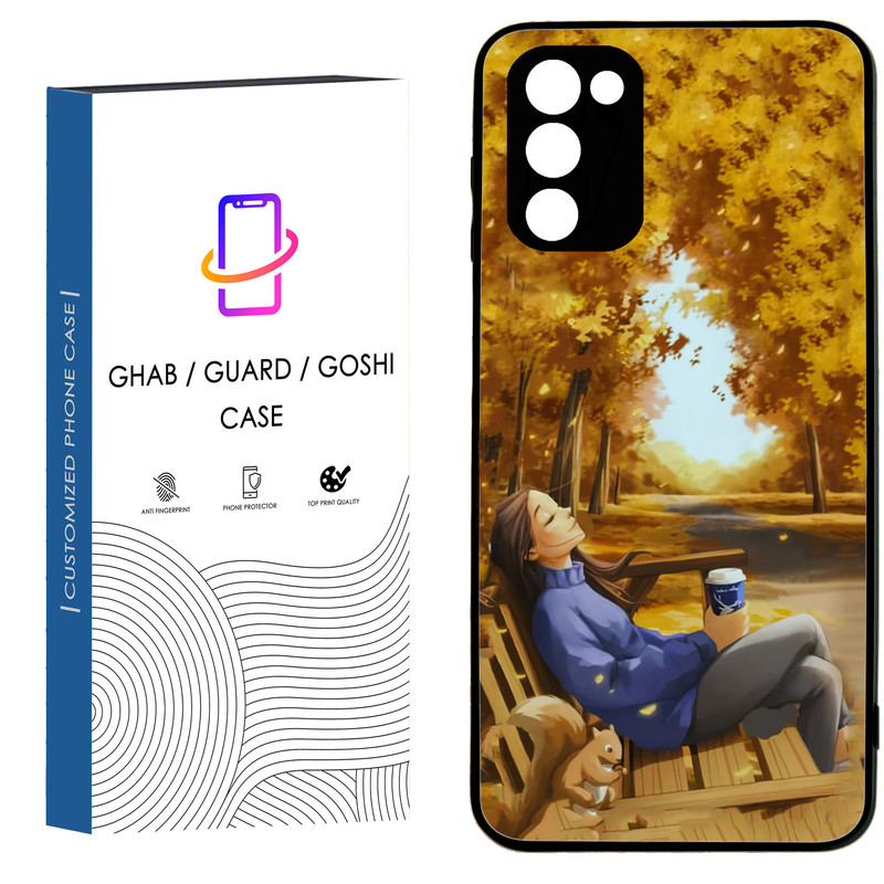 کاور قاب گارد گوشی طرح دخترانه کد 61 - TPU مناسب برای گوشی موبایل سامسونگ Galaxy A02S
