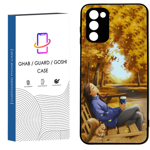کاور قاب گارد گوشی طرح دخترانه کد 61 - TPU مناسب برای گوشی موبایل سامسونگ Galaxy A02S