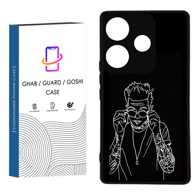 کاور قاب گارد گوشی طرح پسرانه کد 83 - TPU مناسب برای گوشی موبایل شیائومی Redmi 13