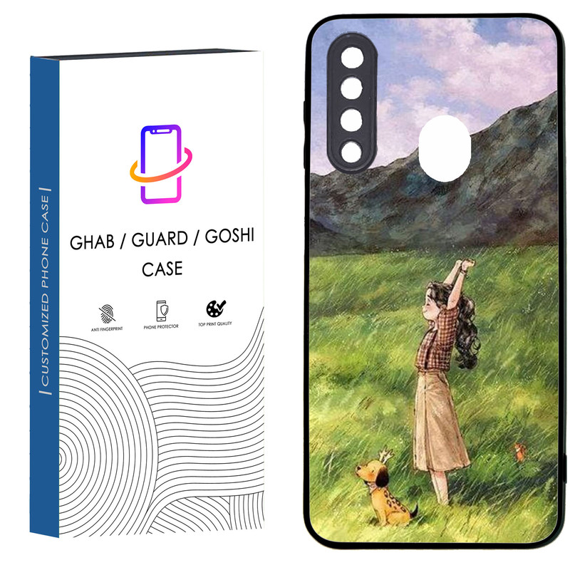 کاور قاب گارد گوشی طرح دخترانه کد 33 - TPU مناسب برای گوشی موبایل سامسونگ Galaxy A20S